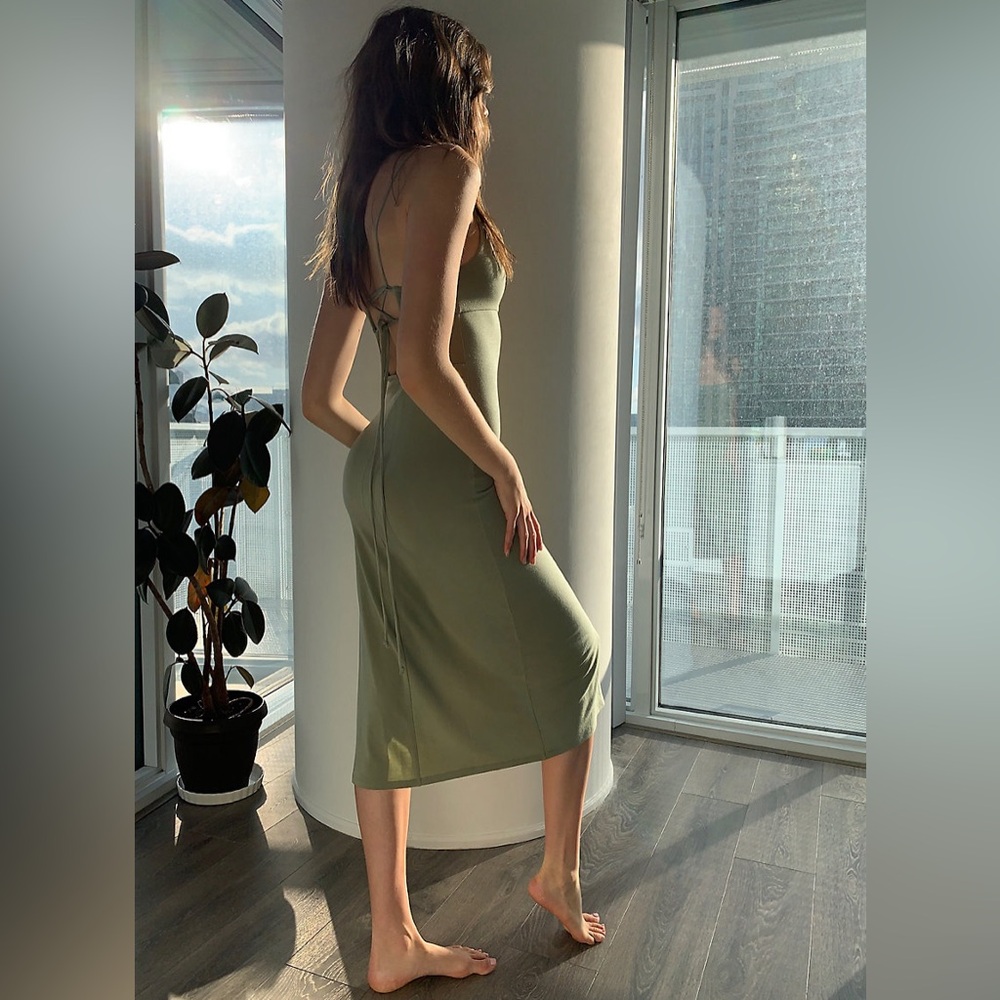 Aritzia Wilfred Dreamweaver Dress